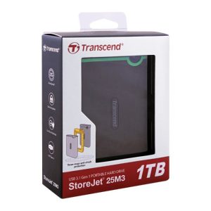 EXTERNAL HARDDRIVE 1TB TRANSCEND