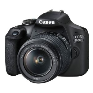 CANON EOS2000D STARTER KIT,EFS18-55MM F/3.5-5.6 IS