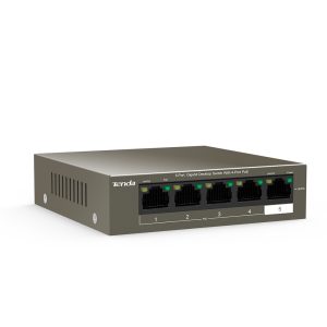 TENDA 4PORT POE TEG1105P-4-63W