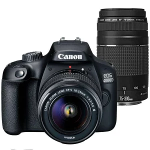 CANON EOS4000D DOUBLE DC KIT EF-S18-55MM,EF75-300M