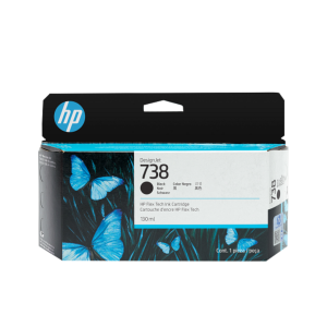 INK CARTRIDGE HP 738 BLACK DESIGNJET