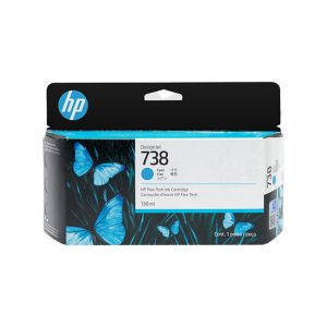 INK CARTRIDGE HP 738 CYAN DESIGNJET