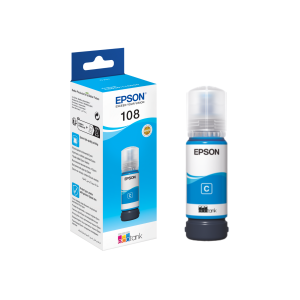 EPSON 108 CYAN ECOTANK INK BOTTLE