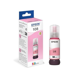 EPSON 108LIGHT MAGENTA ECOTANK INK BOTTLE