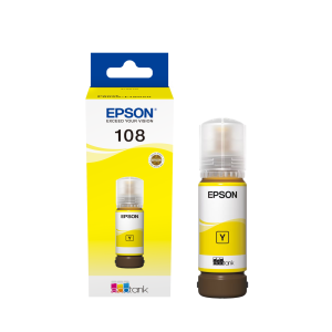 EPSON 108 YELLOW ECOTANK INK BOTTLE