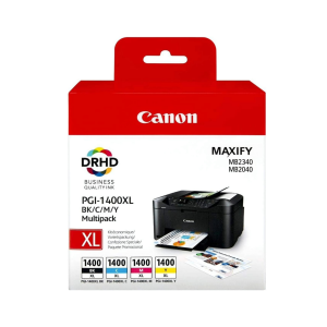 INK CARTRIDGES CANON 1400XLBLACK/CYAN/YELLOW/MAGEN