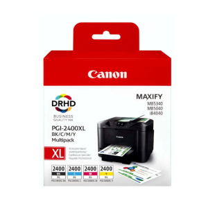 INK CARTRIDGE CANON 2400XLBLACK/CYAN/YELLO/MAGENTA