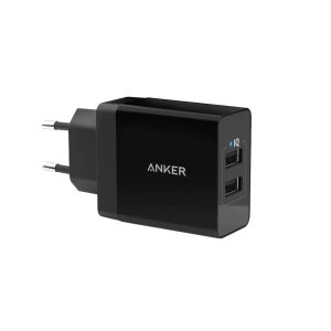 ANKER POWERPORT 24W, 2-PORT USB CHARGER