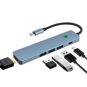 USB C TO HDTV+USB3.0+PD 5IN1 TYPE-C ADAPTER
