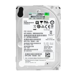 HPE 2TB SATA 6G BUSINESS CRITICAL 7.2K SFF