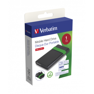 EXTERNAL HARDDRIVE  1TB 3.0 USB3 VERTBATIM 53112