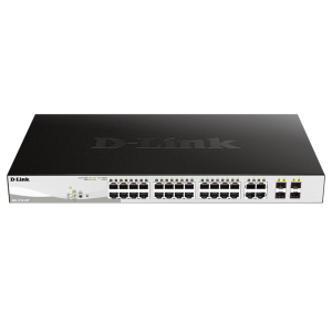 D-LINK 24 PORT POE GIGABIT SMART MANAGED SWITCH