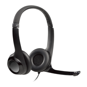 LOGITECH HEADSET H390 USB BLACK INTERNET STEREO