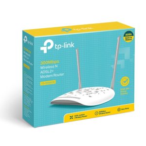 TP LINK WIRELESS N ADSL 2+ MODERN ROUTER