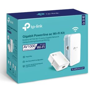 TP LINK TL-WPA7517 GIGABIT POWERLINE AC WIFI KIT