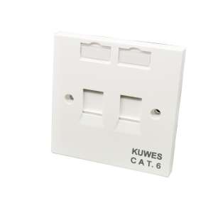 FACE PLATE DOUBLE KUWES