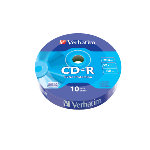 CD-R VERBATIM 52X 700MB EXTRA PROTECTION-M43437