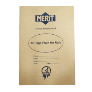 MERIT 32PAGE A4 N/PRINT PLAIN