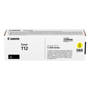 TONER CARTRIDGE CANON T12 YELLOW ORIG