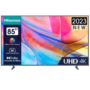 HISENSE 85A7K 4K UHD SMART DLED TV 85Inch
