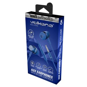 VOLKANO EARPHONES WITH MIC STANNIC SERIES VSN202