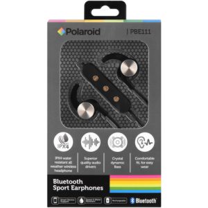 POLAROID EARPHONES BLUETOOTH BLACK AND GOLD