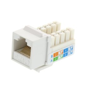 KEYSTONE JACK CAT 6 UTP  T568A KUWES AKL28-26 RJ45