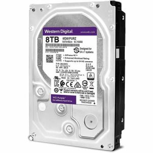 HARDDRIVE 8TB PURPLE SURVEILANCE WD